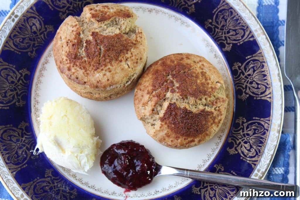 Flaky Gluten-Free Scones: Simple Recipe for Perfect Results 3 The best gluten-free scones made with wholegrain gluten free flour
