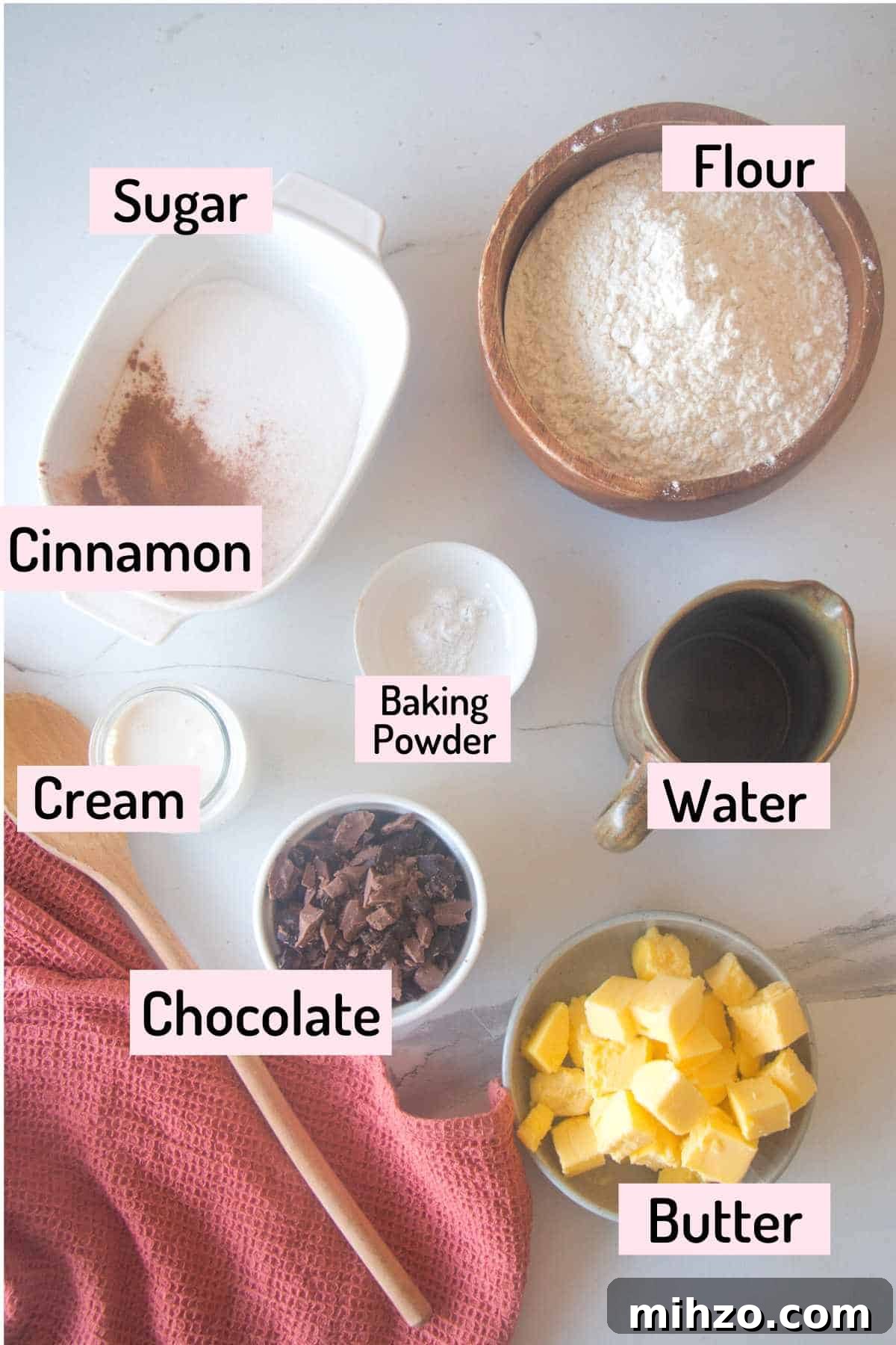Crispy Eggless Churros Recipe: Step-by-Step Guide 5 ingredients needed to make the eggless churros at home