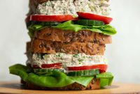 Classic Tuna Salad Sandwich Recipe with Celery & Red Onion