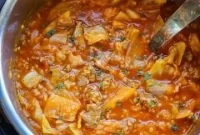 Instant Pot Unstuffed Cabbage Roll Soup Recipe