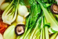 Ginger and Garlic Bok Choy Soup Recipe