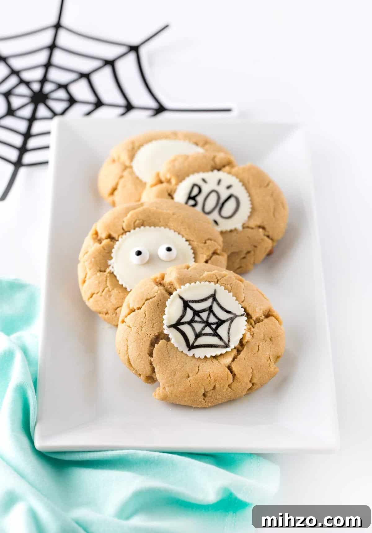 DIY Halloween Cookies: Draw Your Own Spooky Designs 8 Packaged peanut butter cup cookies as treats