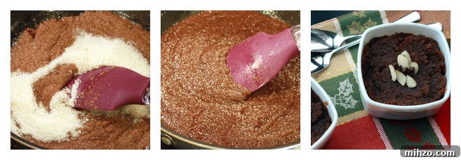 Sooji Chocolate Halwa: Decadent Semolina Chocolate Pudding 5 Sooji-Chocolate-Halwa-Recipe-Step-3