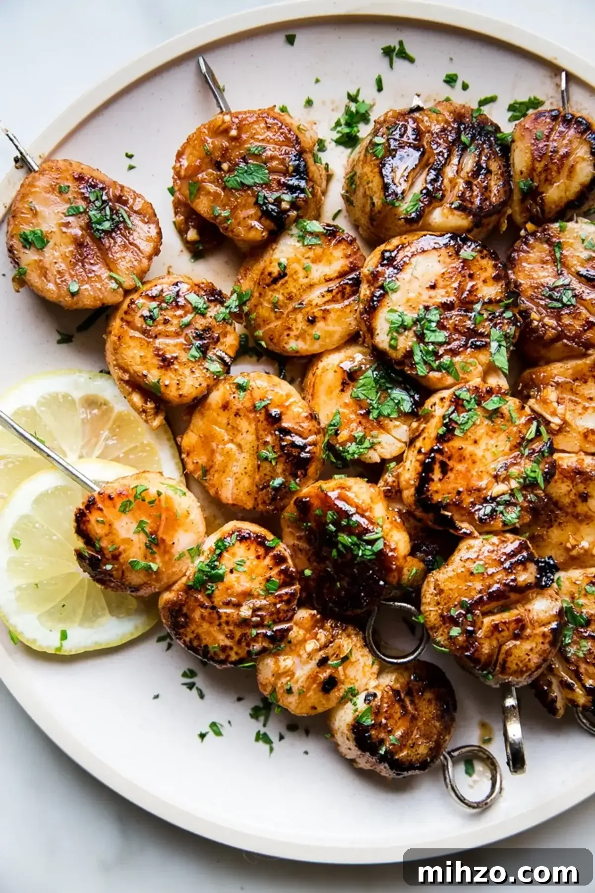 20 Sweet and Savory Father's Day Treats for Dad 16 Grilled Scallops