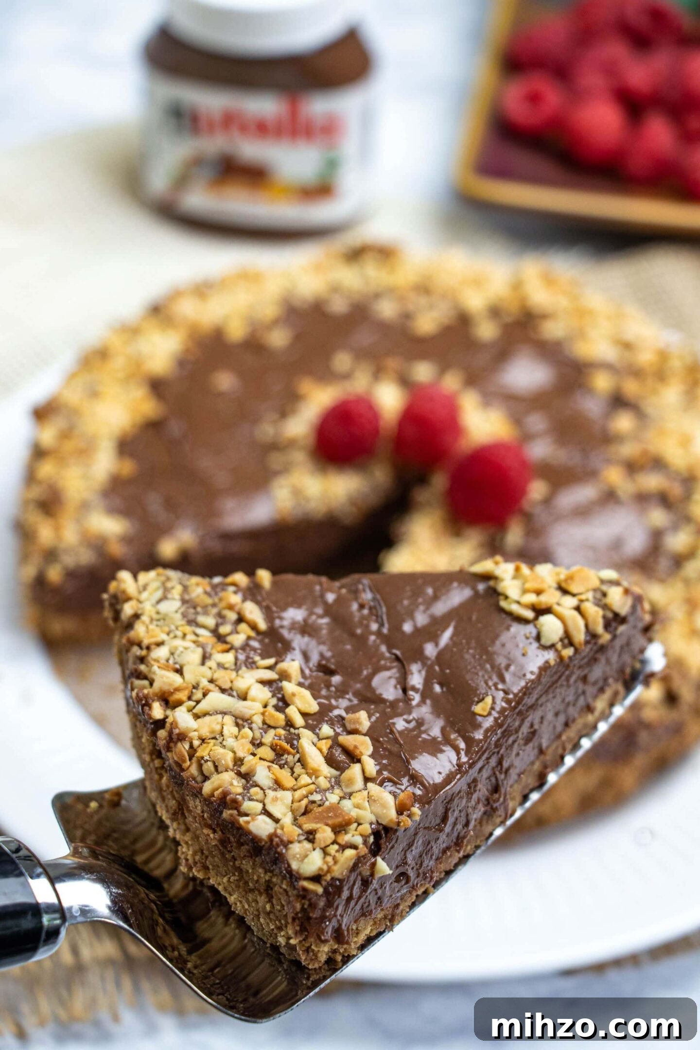 20 Sweet and Savory Father's Day Treats for Dad 23 Nutella Cheesecake