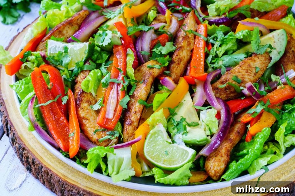 Chili lime Fajita Salad