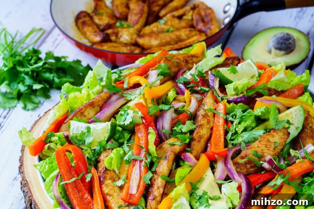 Spicy fajita veggies