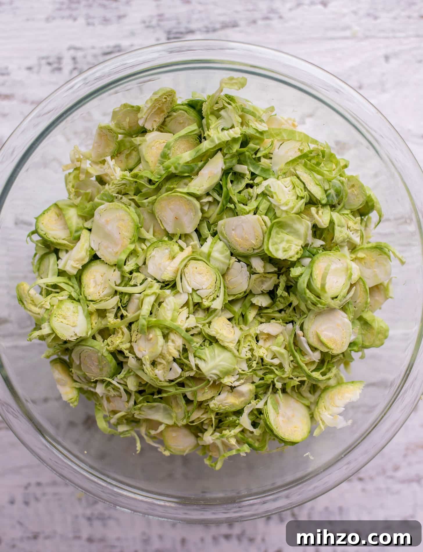 Citrus Brussels Sprouts Salad with Avocado & Pomegranate 3 shredded brussels sprouts