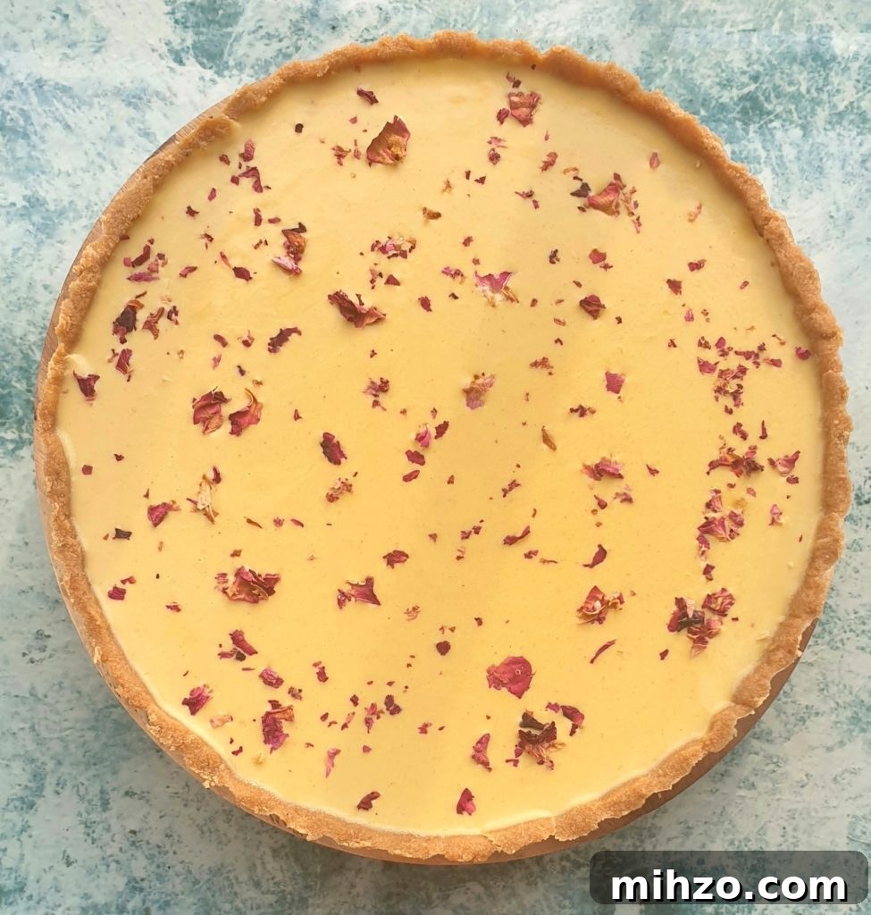 Thandai Panna Cotta Tart: Indian-Spiced Cream Tart 5 thandai pannacotta tart
