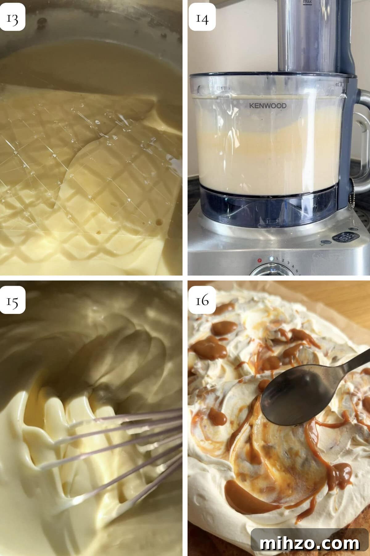 banana bread bars step by step.